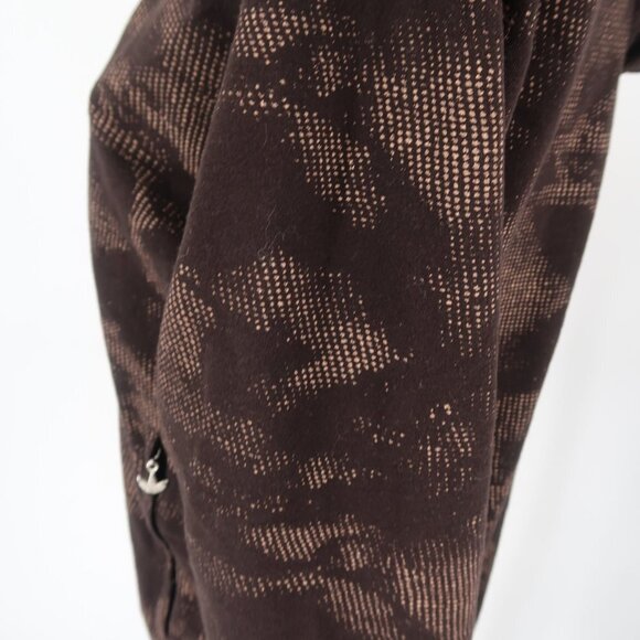 Adidas Men's Hoodie Black Brown Size Small - Picture 9 of 16